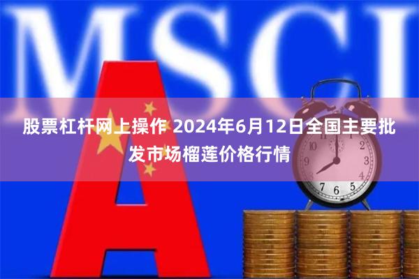 股票杠杆网上操作 2024年6月12日全国主要批发市场榴莲价格行情