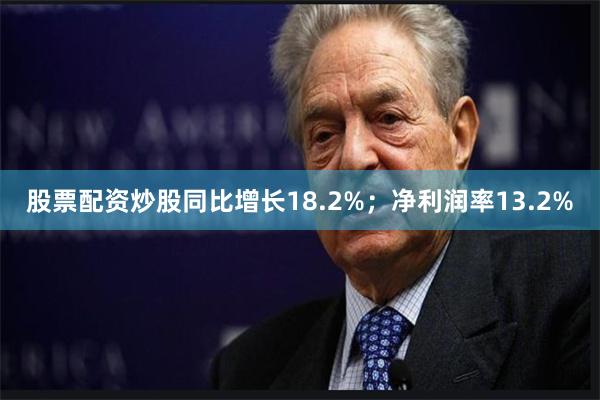 股票配资炒股同比增长18.2%；净利润率13.2%